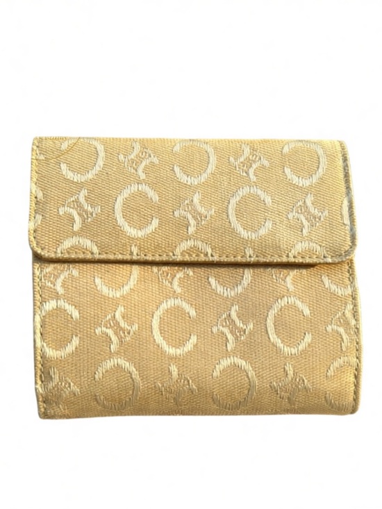 Celine Handbags - Celine CC monogram denim wallet in yellow in like new condition. authent…